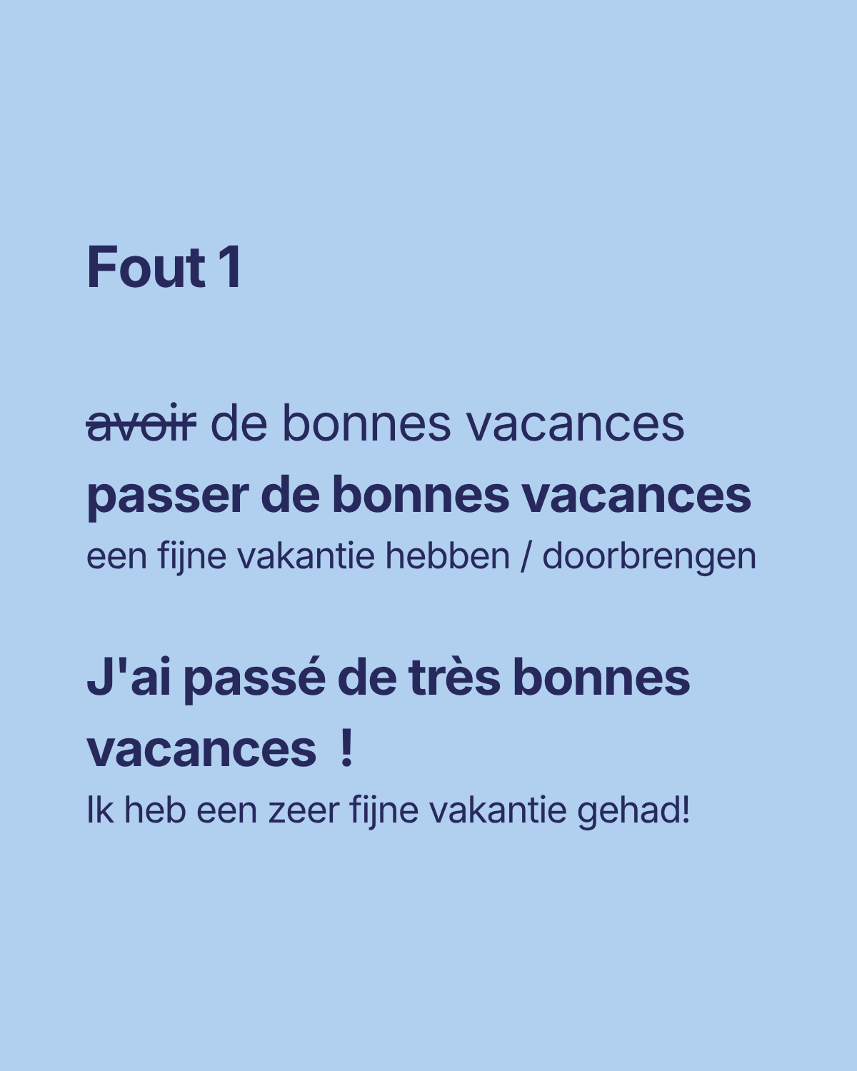 La Minute Claire