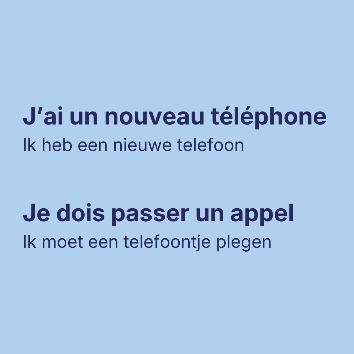 La Minute Claire